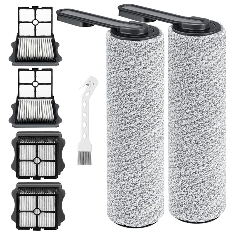 AA73 Brush Rollers And HEPA Filters For Tineco Floor ONE S5 S5 Pro2 Cordless Vacuum Cleaner Replacement Parts Kit