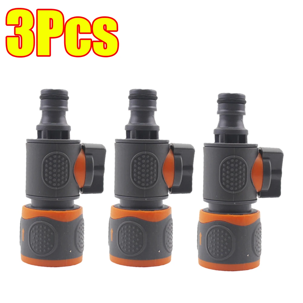 1-9 Stuks Tuinslang Snelkoppeling 16mm Tuinslang Afsluiter Schakelaar Snelkoppeling Tepel Irrigatie Slang Stop Water