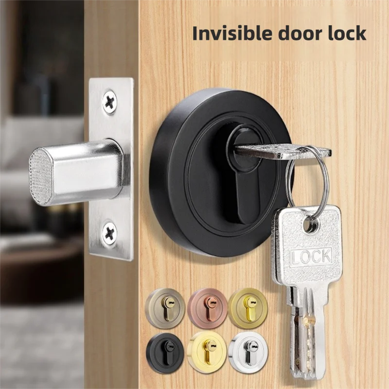 

Скрытый дверной замок; Скрытый замок; Замок деревянной двери; односторонний и двусторонний замок; Замок двери спальни; Замок для прихожей; вспомогательный инд