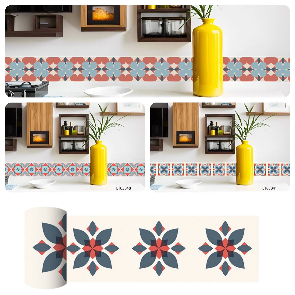 

Kitchen Wall Sticker Wall Adhesive Tiles Vinyl Adhesive Bathroom Adhesive Tiles Deco Tile Removable Waterproof Vinyl Floor Decor