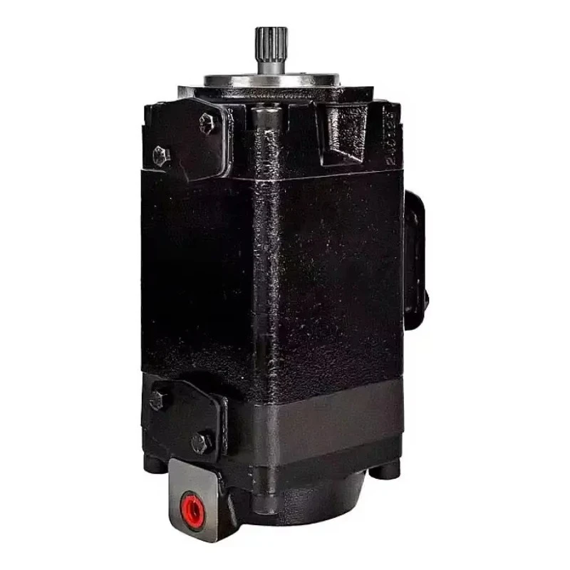 Hydraulic Triple Vane Piston Pump Model 707880 with Part Numbers 401-00081 401-00354A 401-00158 401-00081A