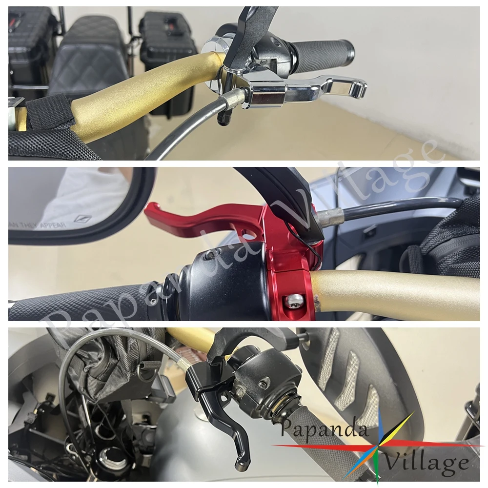 CNC Motorrad Bremshebel Einfacher Ziehen Kupplung Hand Control Hebel Für Harley Touring Road Glide FLTR/I Road King Classic FLHRC/I
