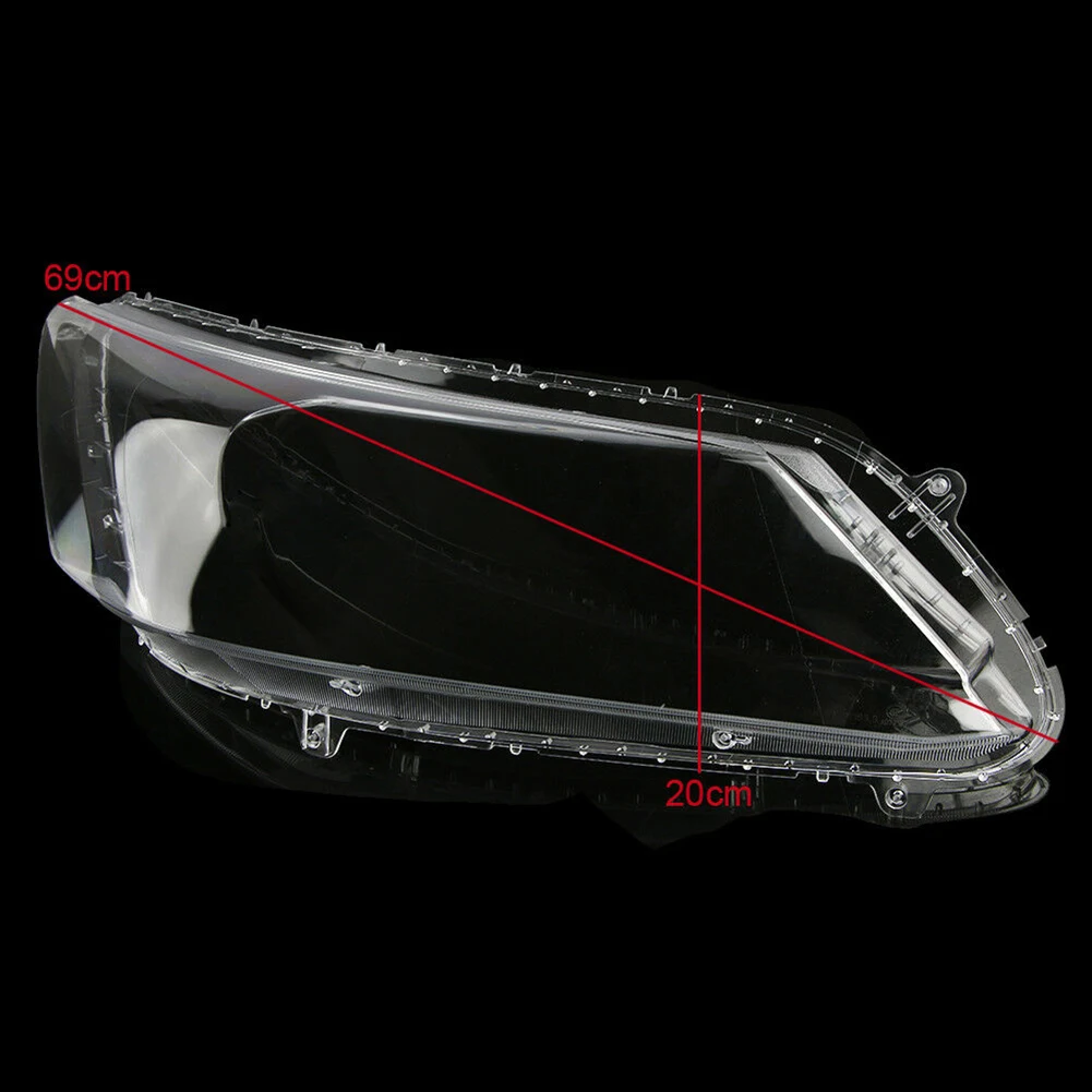 

AA-Left Car Headlight Lens Cover Head Light Lamp Shade Shell Auto Light Cover Fit For 2013-2016 -Honda Accord