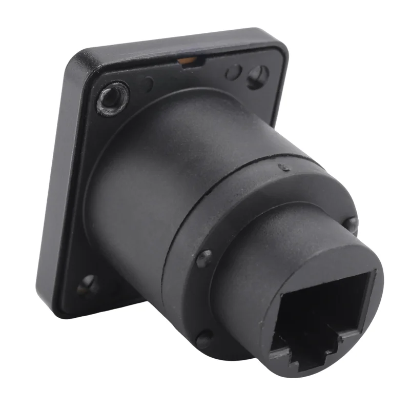 

B30C-RJ45 Waterproof Network Connector 8P8C Female Panel Mount Sockets RJ45 Ethernet Connector