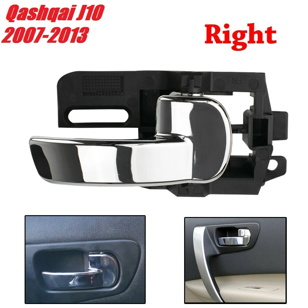Interior Inner Door Handle Front Rear For Nissan Qashqai J10 2007-2013-N31R