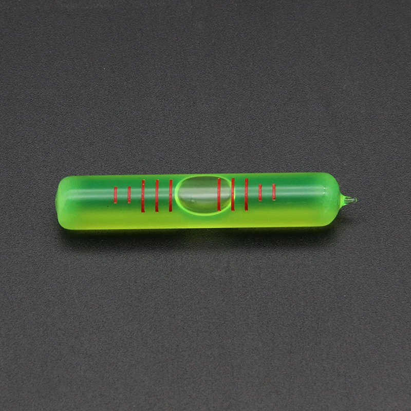 High precision horizontal bubble mini level bubble length glass tube level with an accuracy of 0.3mm/m