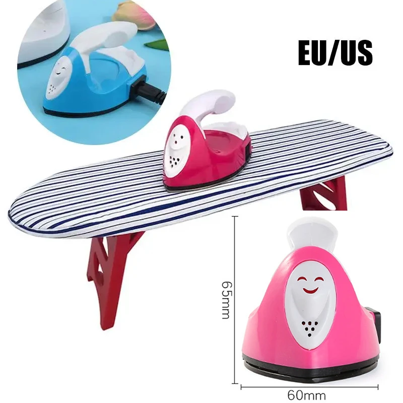 EU/US Plug Mini Craft Iron Electric Iron Portable Handy Heat Press Diy Small Iron For Ironing Clothes Laundry Appliances