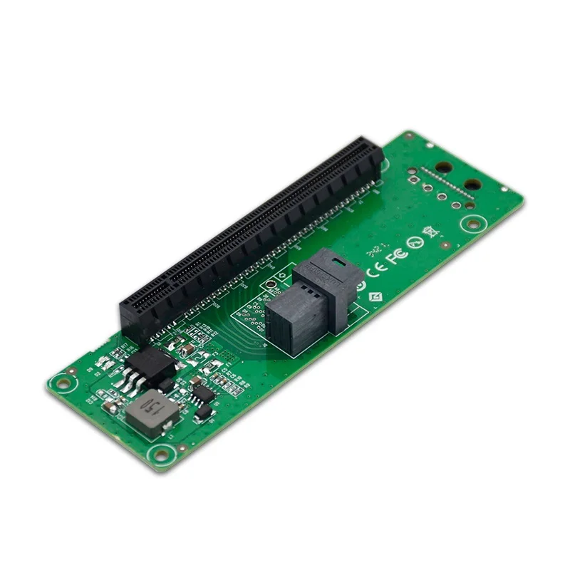SFF-8643 to PCIe3.0 X16 Slot Adapter X4 Bandwidth Converter for Computer Hardware