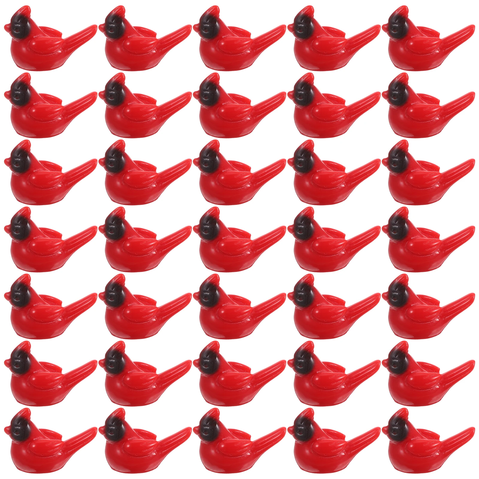 

Moss Micro Landscape Ornaments Mini Resin Red Cardinal Bird s Miniature