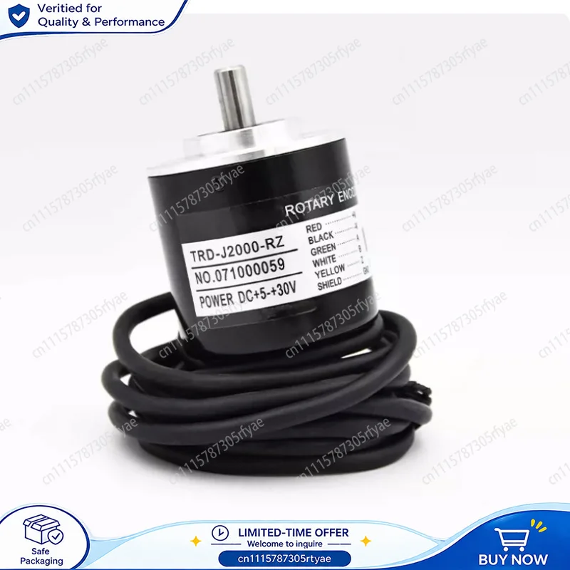 TRD-J1000-RZ Absolute Rotary Encoder 360 600 1024 Pulse Photoelectric Encoder Replacement for Industrial Equipment