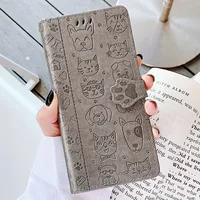 Leather Case For Nokia 5.4 6.3 5.3 1.4 8.3 2.3 3.4 2.4 3.2 4.2 1.3 6.2 Cat Dog Hoesje Flip Wallet Book Shockproof Phone Case