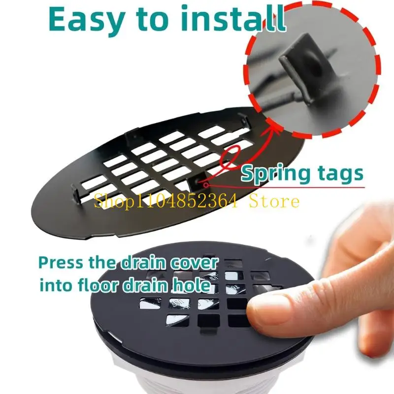 

652F Стальная круглая крышка для дренажного слива 108 мм модернизация ванной комнаты.