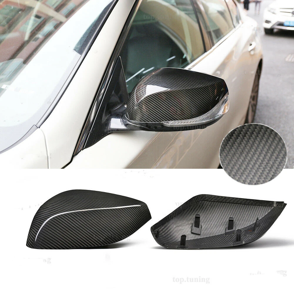 

Mirror Cover For Infiniti Q50 Q50S Q60 2014+ Car Exterior Side Rear View Case Reverse Caps Shell Replacement