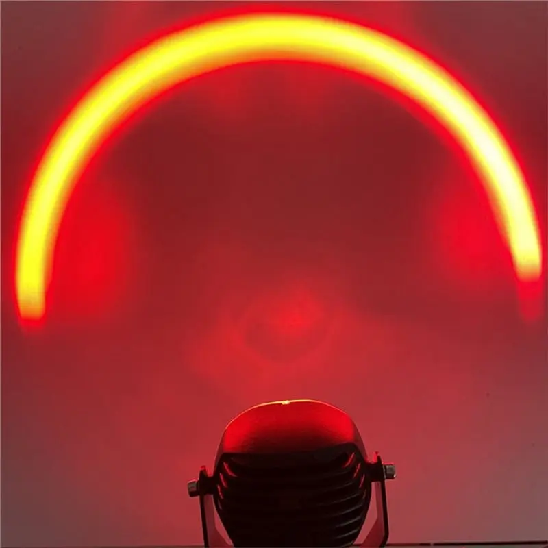 A82M-U-Shaped Red Arc LED Warning Light For Forklifts 12 To 100V Safe Light High Visibility Design Safety