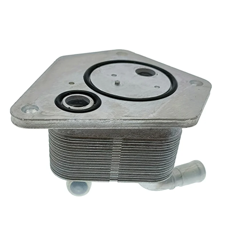 

НОВЫЙ-1 шт. автомобильный масляный радиатор 25560-5LJ-004 серебристый металлический автомобильные принадлежности для Honda Accord 2.4L 2016-2021/Civic CRV 2015-20