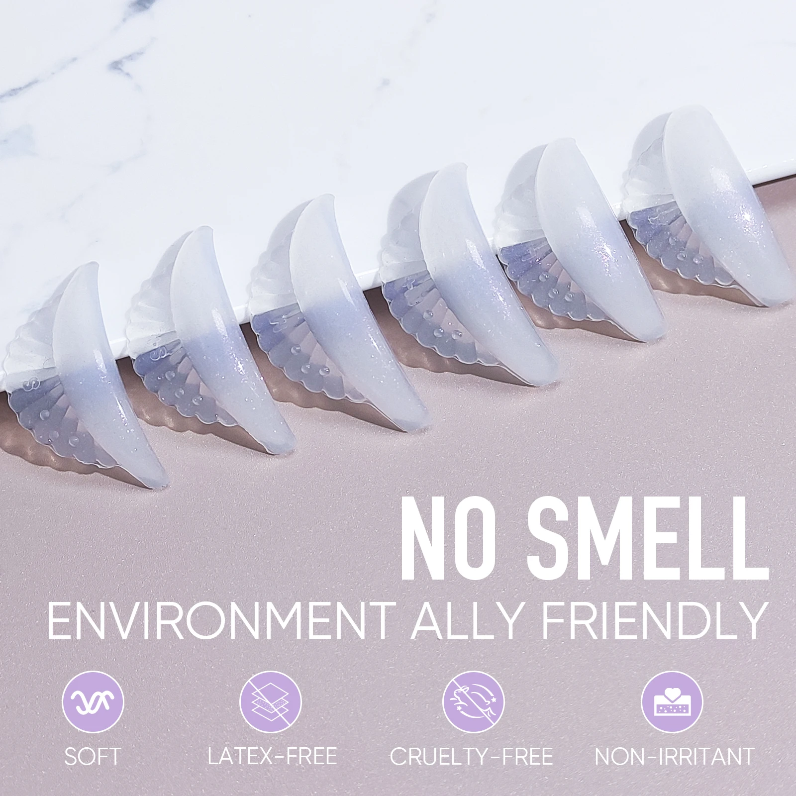 Libeauty Kleber Kostenloser Silikon Wimpern Dauerwelle Pad Klebrige Lash Lift Schild Heben Wimpern Curler Zubehör Make-Up-Tools Für Frauen