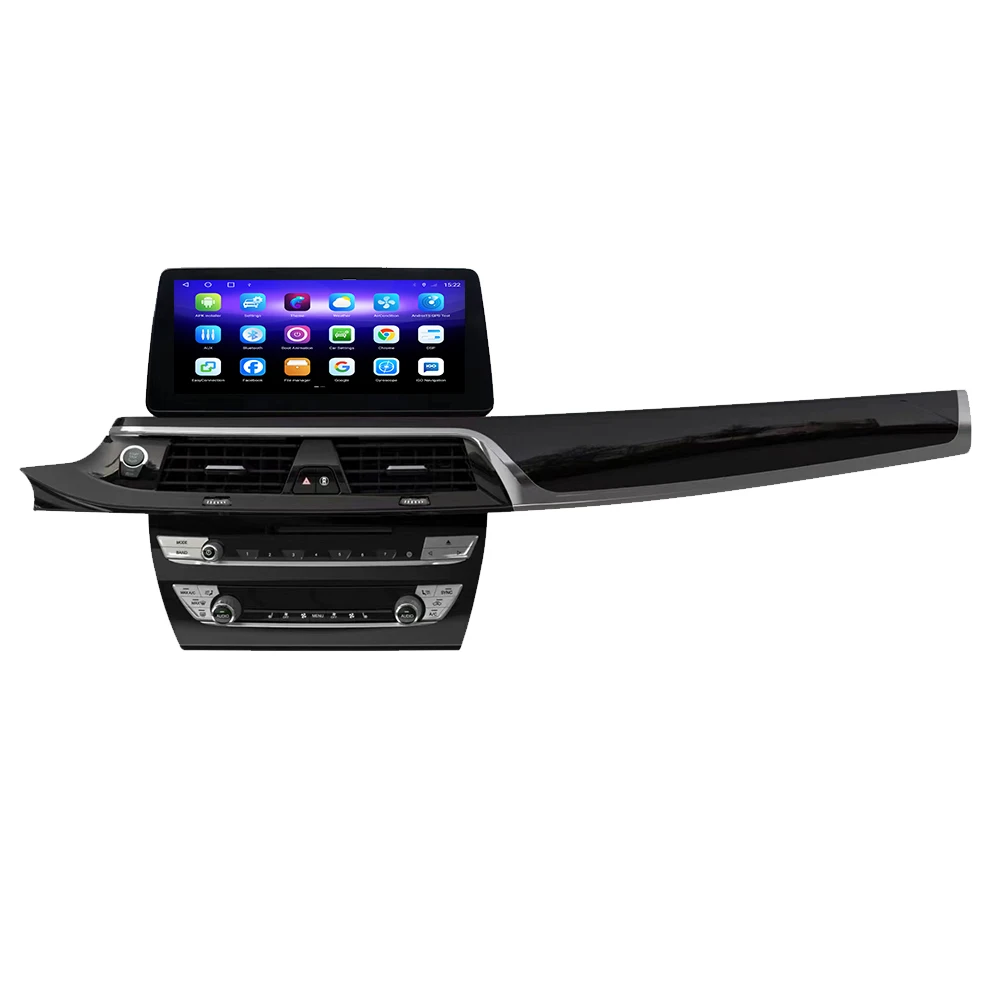 New Android Radio For BMW 5 Series 7 2010-2018 Upgrade To 2022 Multimedia Player Car GPS Navigation Auto Stereo HeadUnit Carplay