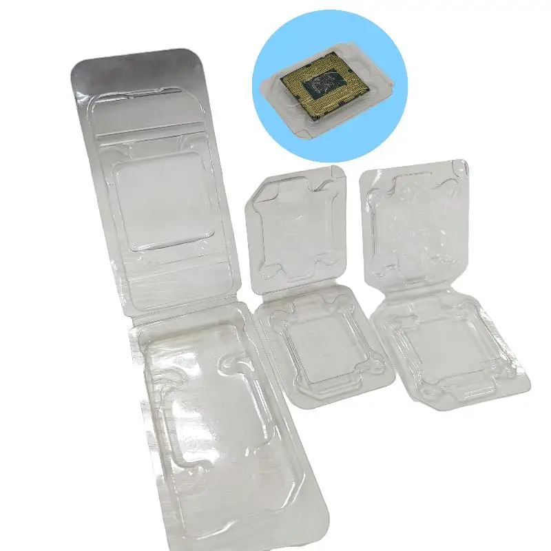 10/50 pièces, pour processeur de 12e génération LGA1700 775/115X/1200, boîte de protection pour processeur, support de type « coquille »