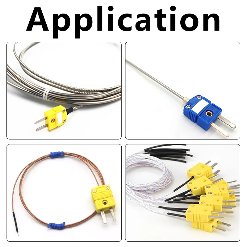 Thermocouple Connector SMPW-K/J/T/E/RS-M/F MPJ-K/J/T/E/RS-F High Temperature Resistant Compensation Wire Plug Socket Panel view 6