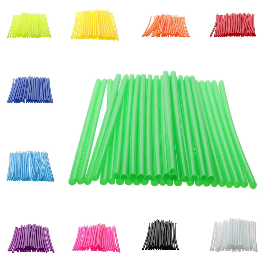 36 個オートバイスポークコートユニバーサルフィット -21 インチリムダートバイク