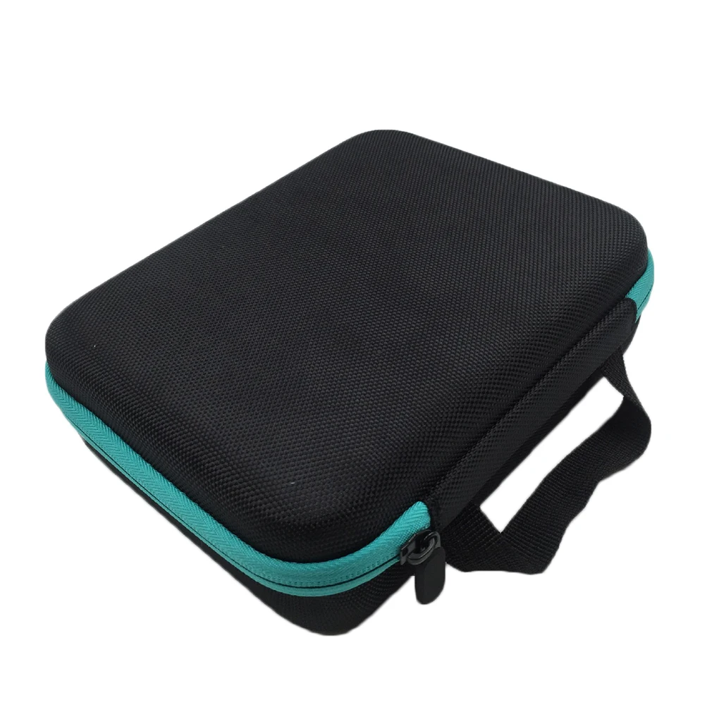 Nylon 63 Grid Essence Oil Carrying Case Portable Rectangular Replacement Large Capacity Dispenser Bag Organizer Green