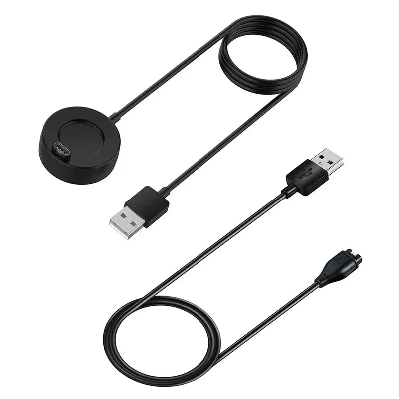 Cabo de carregamento usb para garmin vivoactive 3 4 4S/fenix 5 5x 6S 6x 7x 7s 7/venu sq estação de suporte de carregador de música data para 935