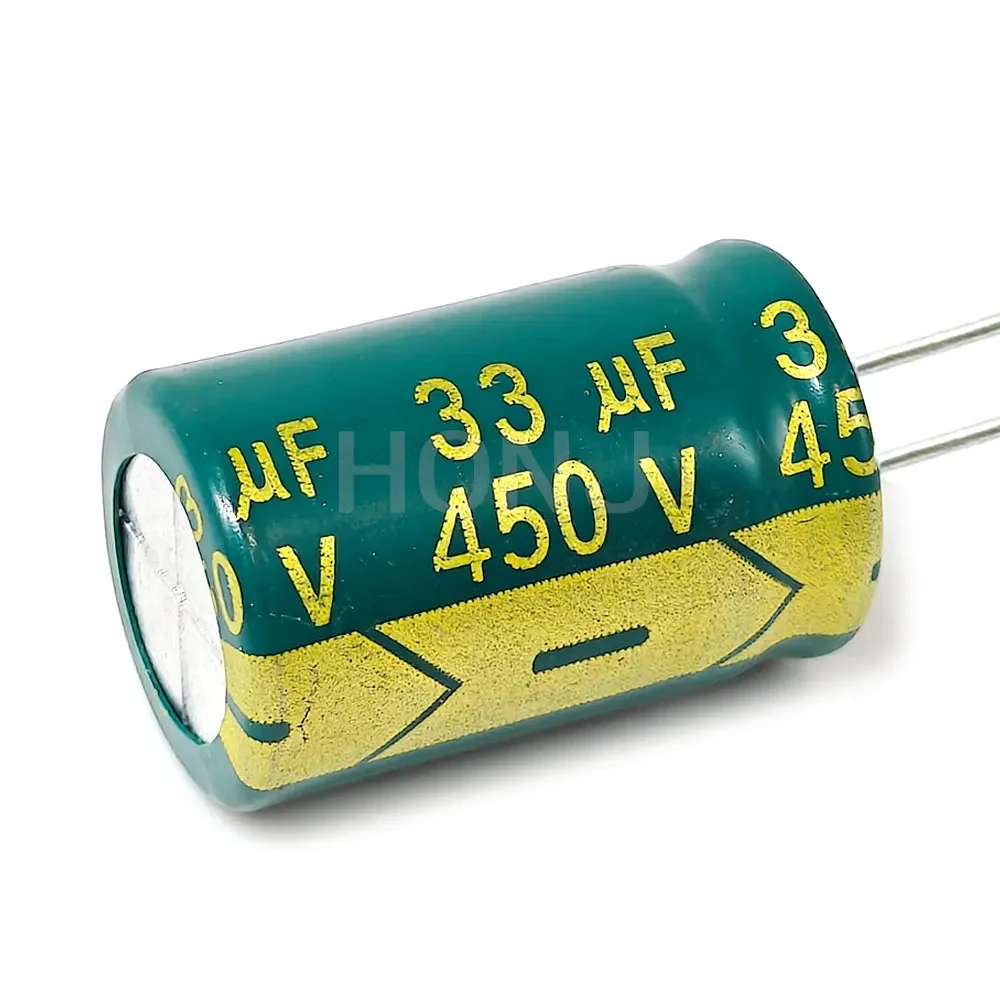 

5PCS 450V33uf 13x20mm Aluminum Electrolytic Capacitor 33uf450v 450v 33uf 450V 33mf 450vdc 33MFD 450v33mf 33mf450v ±20%