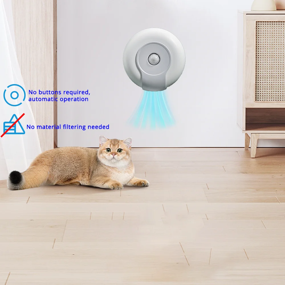 

Smart Cat Odor Purifier Disinfection Sterilization Air Clean automatic Sensing Cat Litter Purifier Cat Litter Box Deodorization