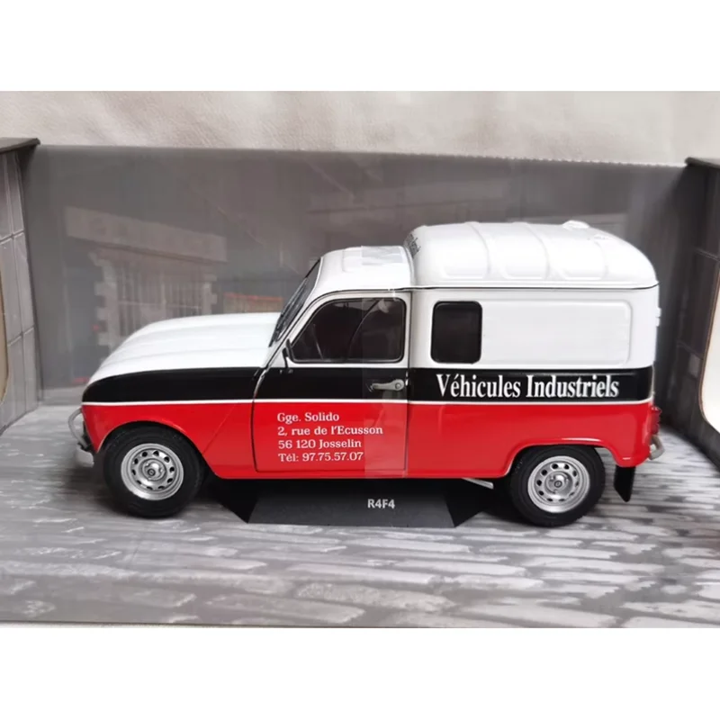 

Solido 1/18 Scale R4F4 1988 Alloy Car Model Static Collection Decorated Holiday Gifts Toys Souvenir Gift