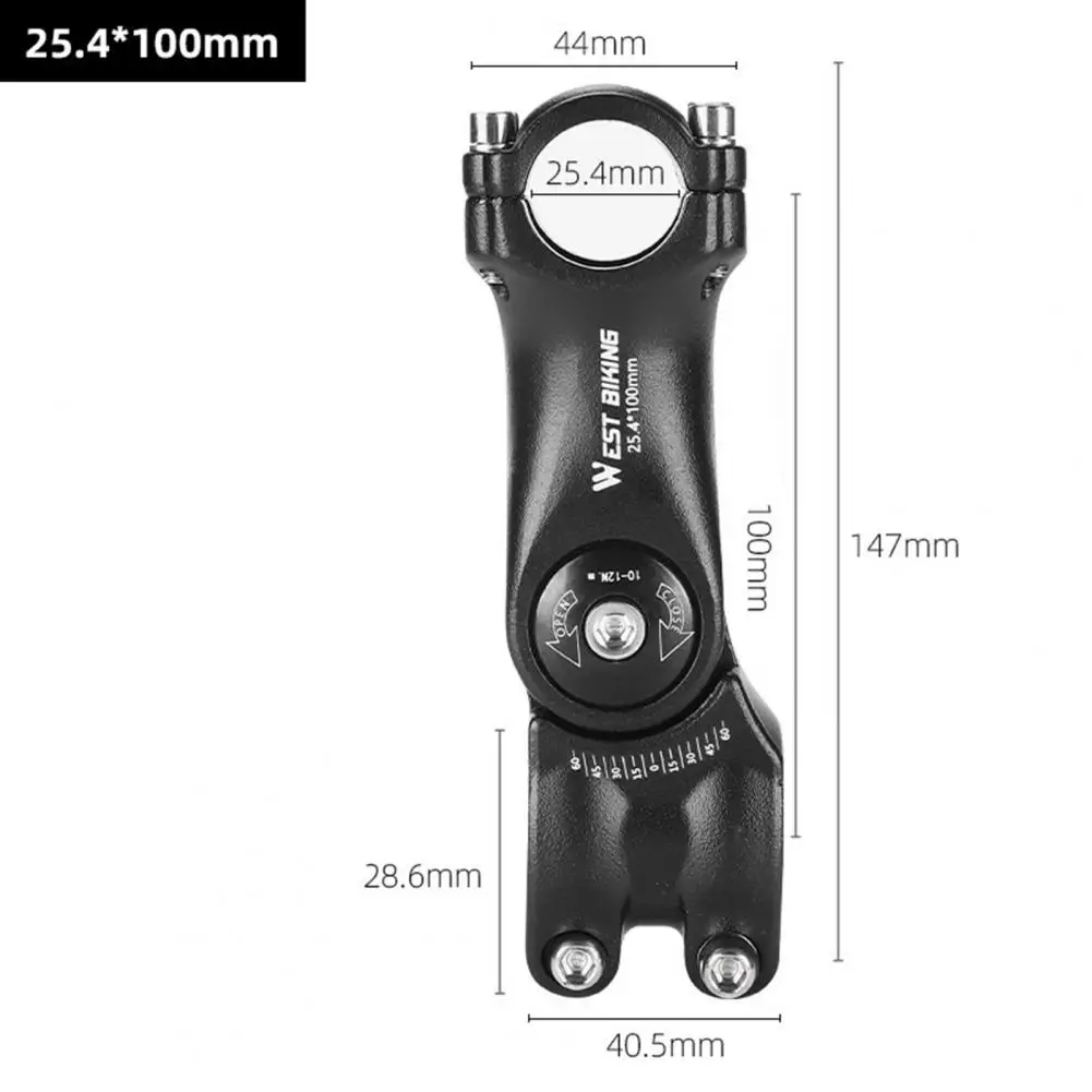 Road Bike Stem  Useful Adjustable Ultralight  Mountain Bike Bicycle Handlebar Stem Bike Accessories