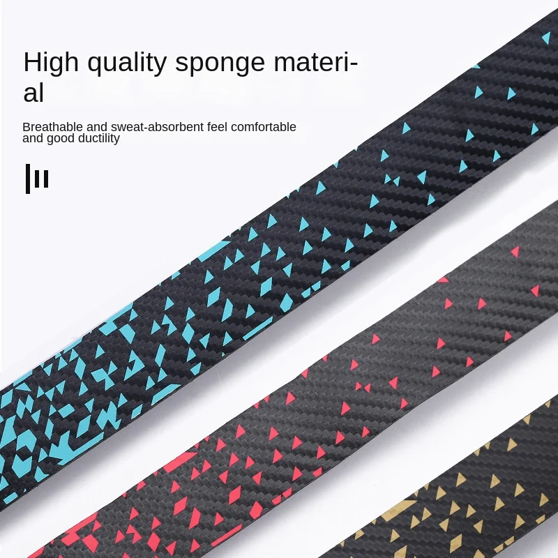 Bicycle Handlebar Tape Anti-Vibration PU EVA Bent Cycling Road Bike Tapes Racing Breathable Non-Slip Handle Bar Belt Wrap