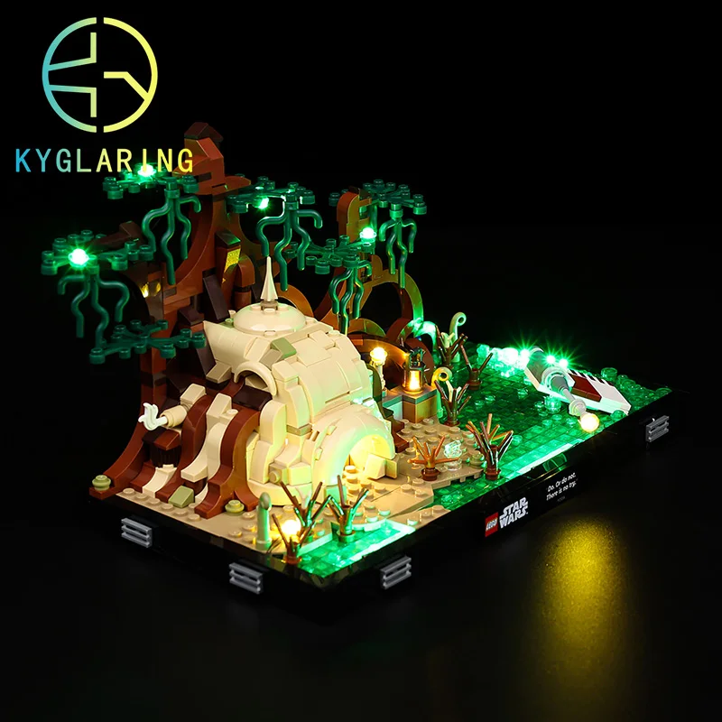 kyglaring-led-light-kit-for-75330-dagobah-planet-jedi-training-building-blocks-toy-suitable-for-ages-14-and-above