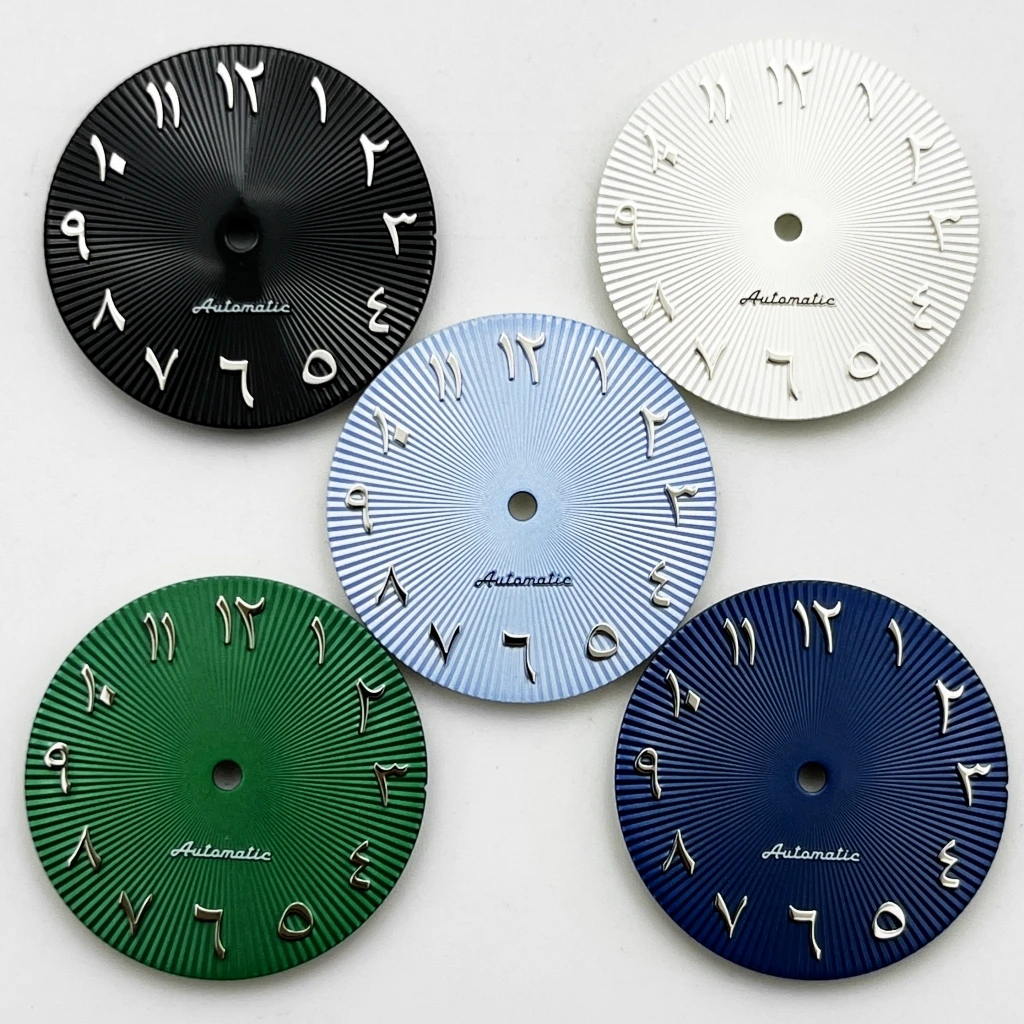 

Стерильный циферблат часов NH35, 29 мм, подходит для NH35 NH36 ETA2836 2824 PT5000 Miyota 8205/8215/821A DG2813/3804, автоматический механизм