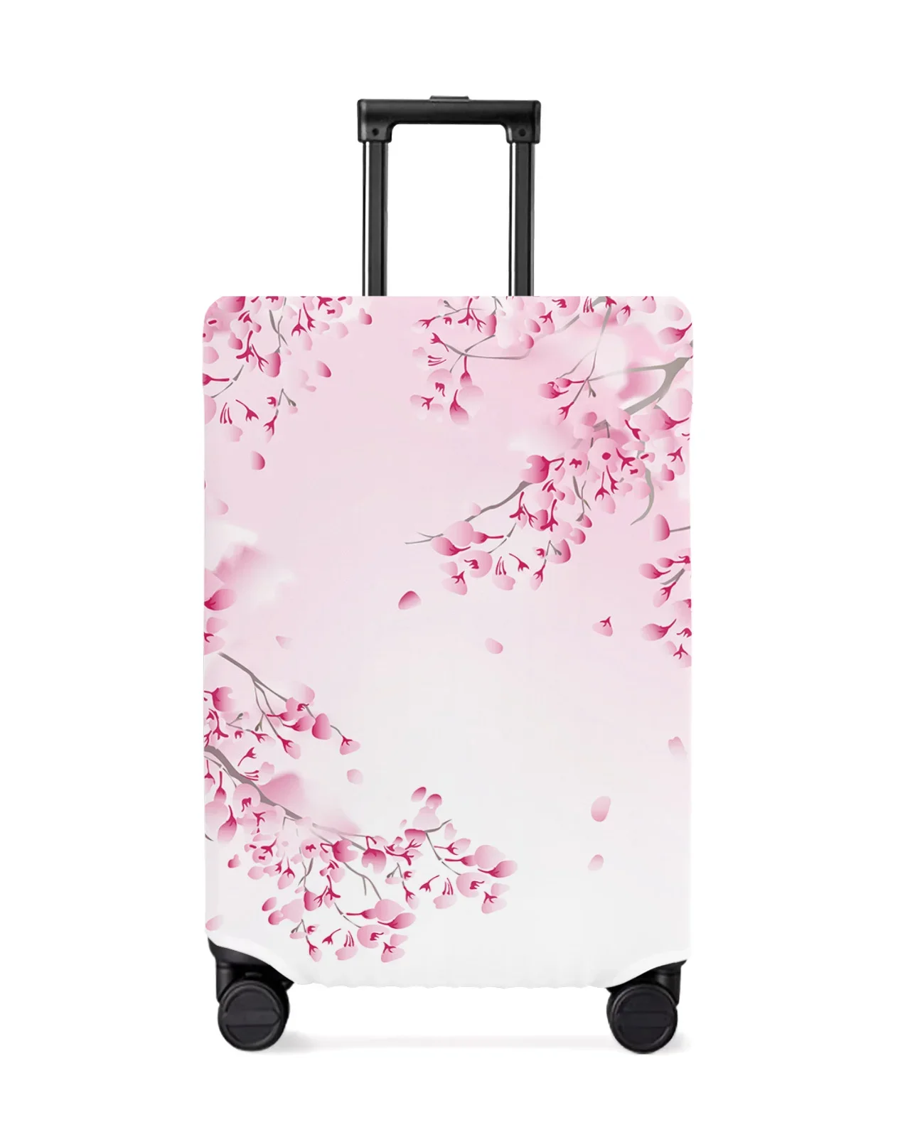 

Japanese Style Sakura Texture Luggage Cover Stretch Suitcase Protector Baggage Dust Cover for 18-32 Inch Travel Suitcase Case