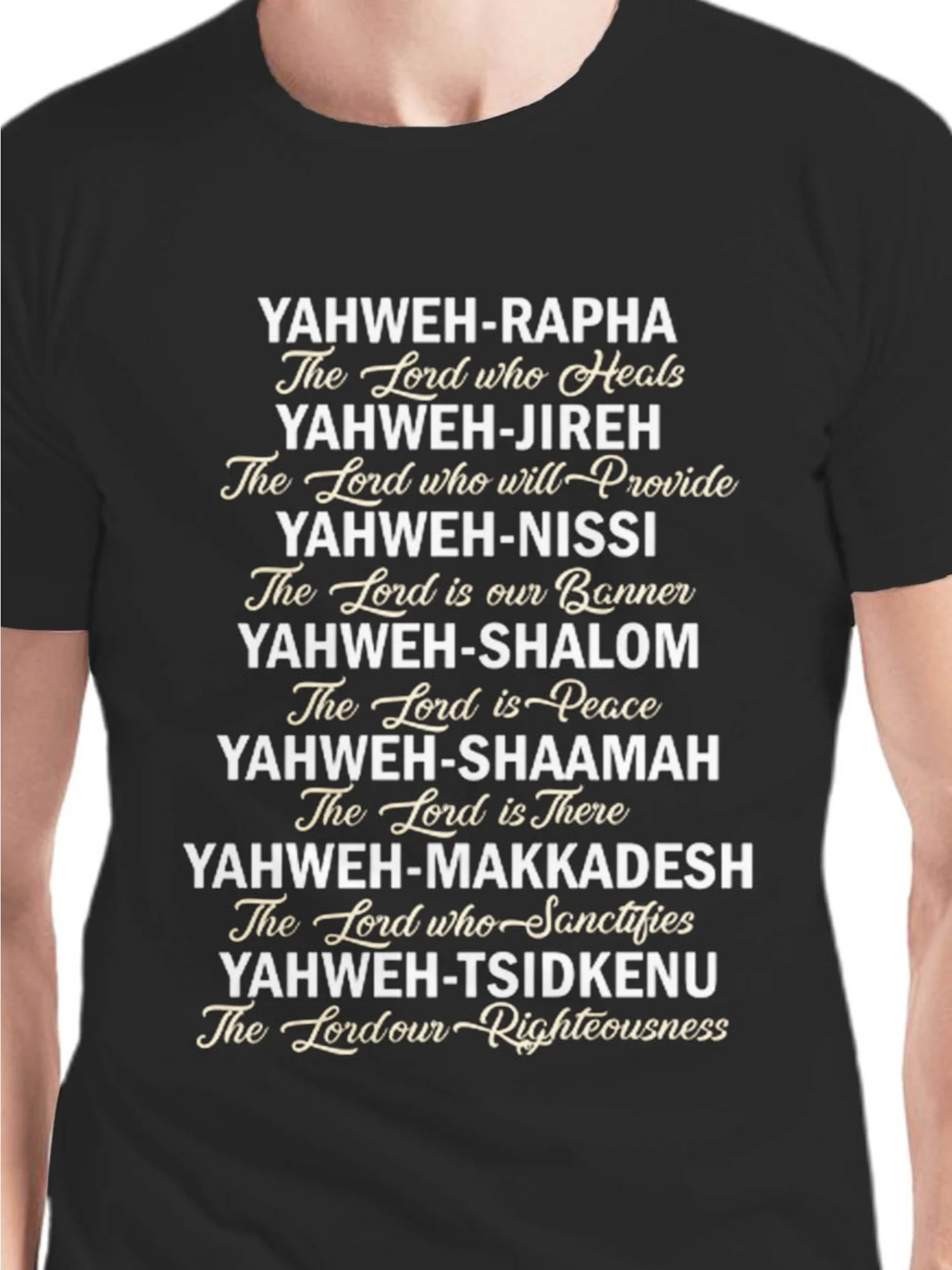 

Men's Inspirational Scripture T-Shirt - 100% Cotton, Casual Crew Neck, Short Sleeve, Breathable Fabric, Regular Fit