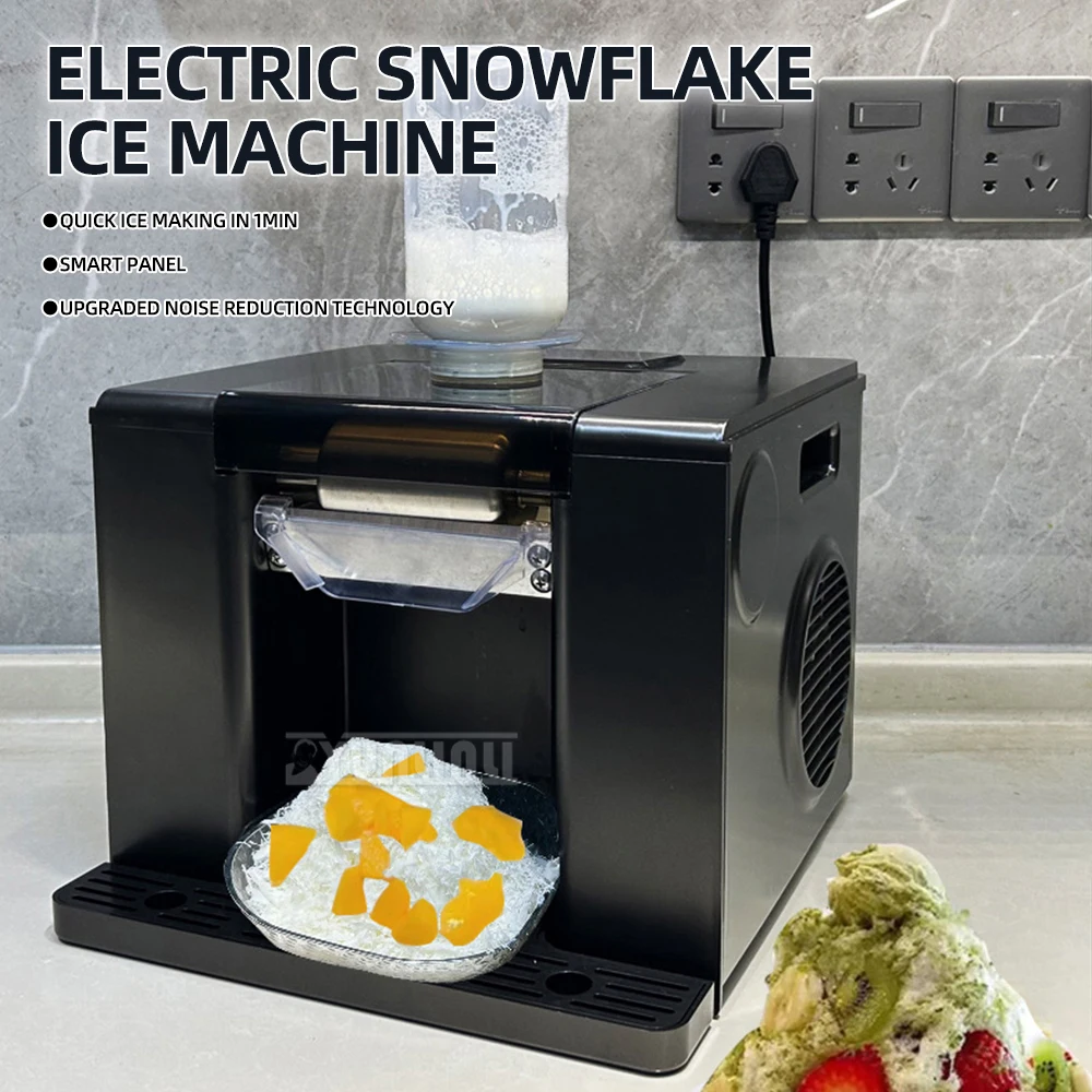 Snow Shaver Milk Shop Smoothie Maker Ice Shaved Machine Snow Cone Creator Kruszarka Do Lodu