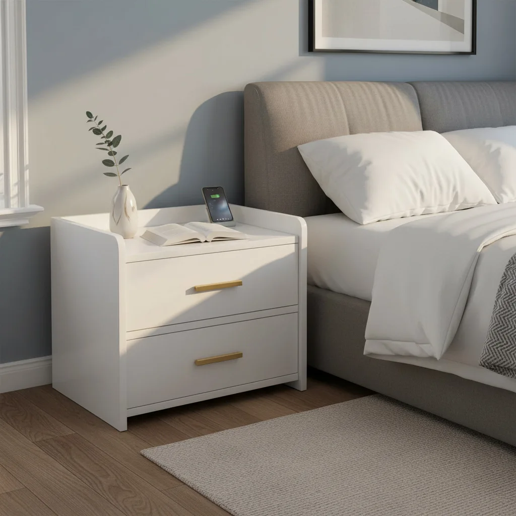Bedside Tables Lockers Small Bedrooms Modern Simple Simple Household Light Luxury Bedside Tables Italian Bedside Shelves