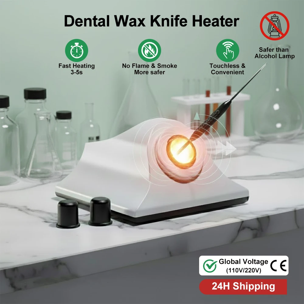 Dental Lab Wax Knife Heater Electronic Waxer Infrared Sensor No Flame Induction Carving Knife Heater Graver Dentist Equipment