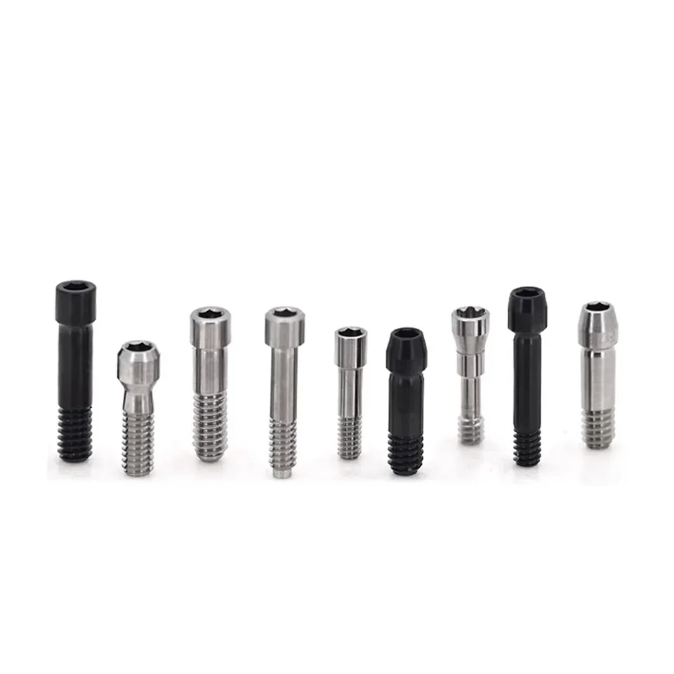 20Pcs Dental Titanium Central Screw Compatible Multi-Brand Systems Implant Abutment Retaining Screws Restorations Hardware Part