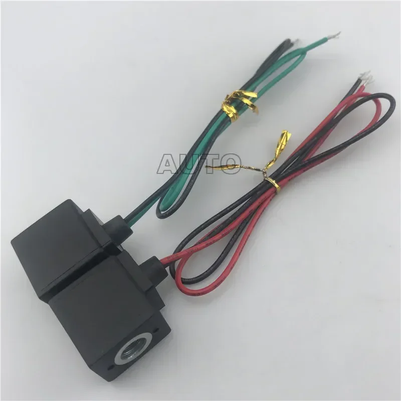 Outlet 4V110-06 Airtac Type Solenoid Valve Coil Upper Hole 7mm Bottom Hole 8mm Height 23mm AC220V DC24V
