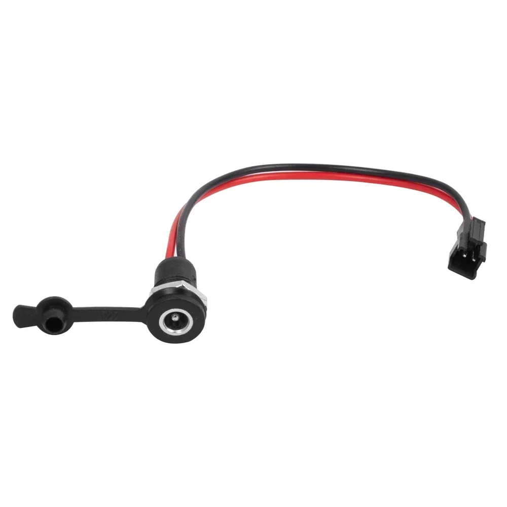 Conector de enchufe de alimentación de CC para batería, accesorio de Cable de alimentación de 5,5X2,1 Mm, impermeable, para Scooter Eléctrico y bicicleta