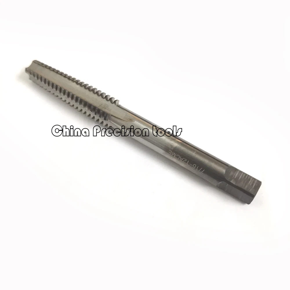 HSS Right Hand Trapezoid Acme thread  tap ACME 7/16 7/16-12 ACME7/16 Left hand Trapezoidal threads taps ACME7/16-12