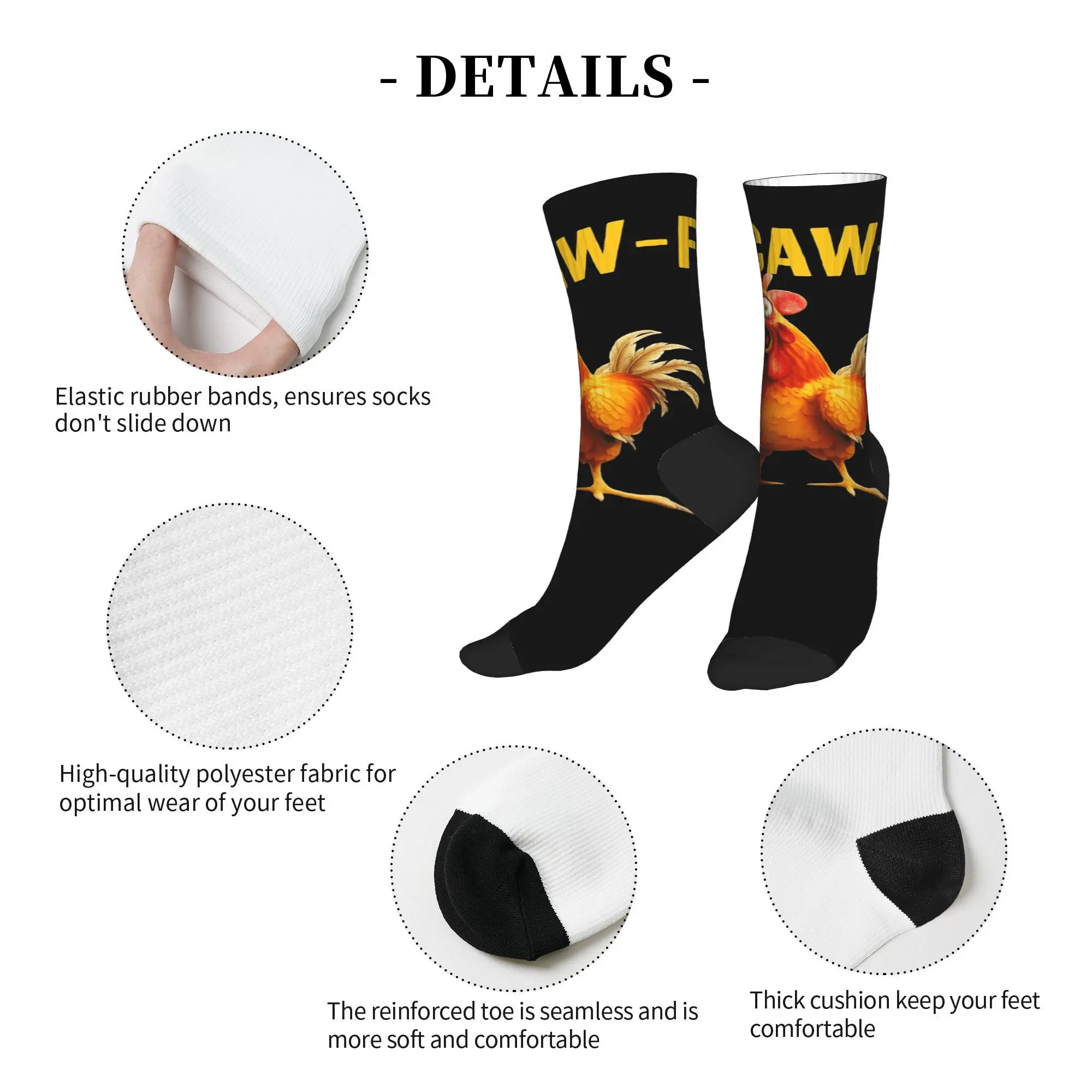 مضحك الدجاج F-CAW-F ميمي الجوارب جوارب مضحكة الرجال تنفس تسلق الجوارب الشتاء تصميم المضادة للانزلاق الجوارب