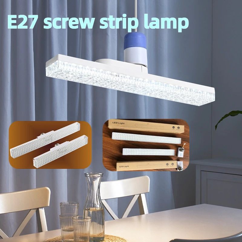 Taśmy LED Żarówki E27 Uchwyt lampy Lampa Home Decor Oświetlenie Led Lampa warsztatowa Do oświetlenia pokoju domowego nowoczesny żyrandol sufitowy