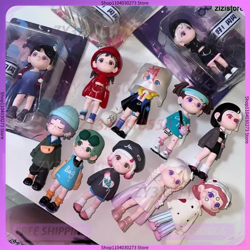 

Spot Winkyee Hello сверкающая слепая коробка украшения ограниченная серия игрушка-лифт милая экшн-кукла модель сюрприз подарок на день рождения