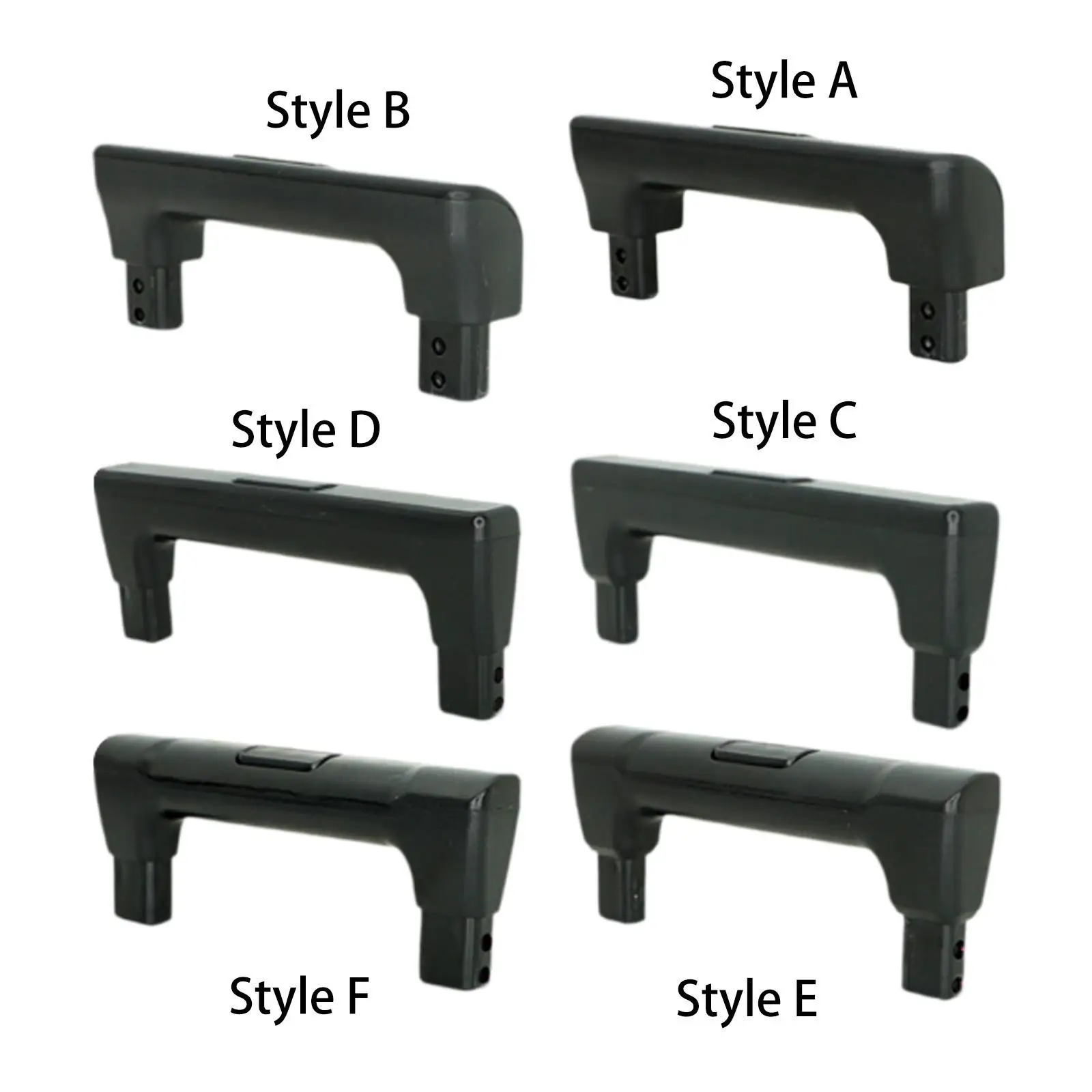 Luggage Handle Wear Resistant Strong Bearing Capacity Durability Simple Installation Direct Replaces Trolley Case Accessories