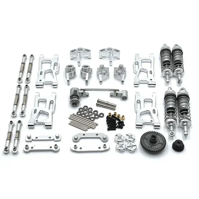 

WLtoys 124007 124017 124019 144001 RIaarIo XDKJ-001 XDKJ-006 AM-X12 Автомобильные детали на радиоуправлении, металлические аксессуары для обновления и модификации