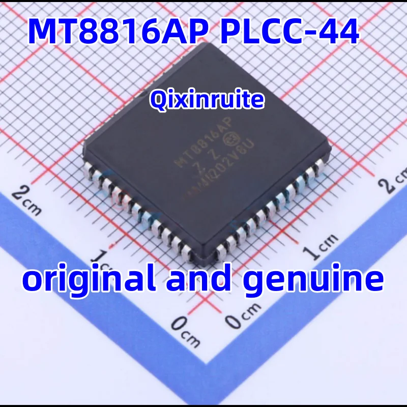 Qixinruite  New original MT8816AP PLCC-44-40 ℃~+85 ℃ analog switch/multiplexer integrated circuit IC chip