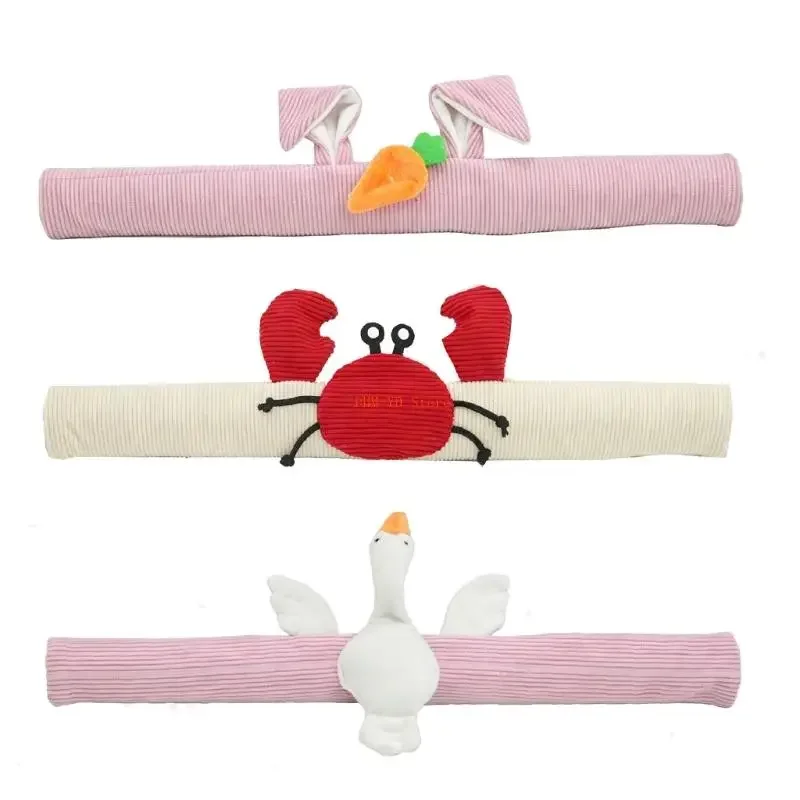 28TD Padded Pushchair Front Handle Cover Squeeze Sound for Little Hands to Hold