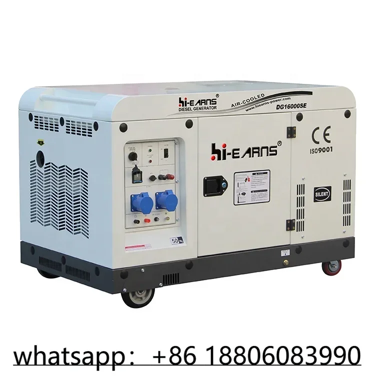 Hi-earns hot product DG16000SE single phase 12kw die·sel generator